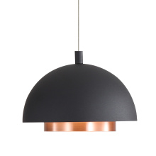 Golden Canada 3632-7 SNB-ACR - Wry Lighting Solsken Integrated LED 7in Pendant in Sand Black